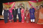 Shabana Azmi, Javed Akhtar, Anjan Shrivastav at Anjan Shrivastav son_s wedding reception in Mumbai on 10th Feb 2013 (9).JPG